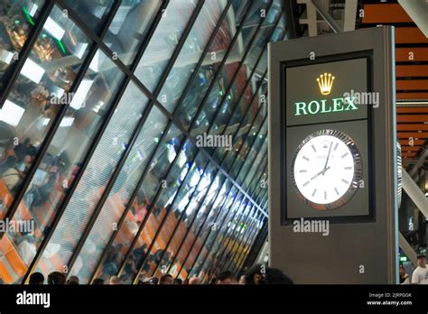 rolex airport opening times.